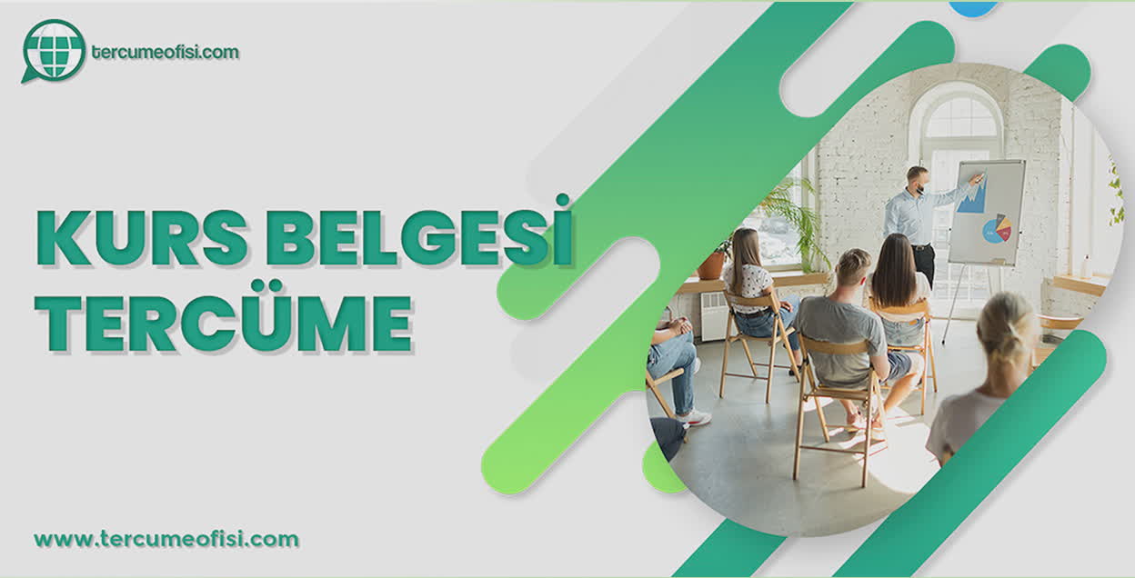 Kurs Belgesi Tercüme